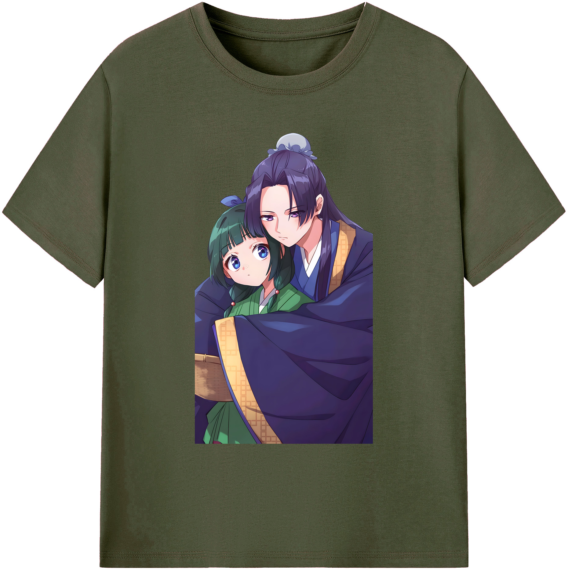 （画像用） 薬屋のひとりごと The Apothecary Diaries 綿100％ メンズ半袖Tシャツ｜肌触りやわらか＆通気性